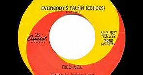 1st RECORDING OF: Everybody’s Talkin’ - Fred Neil (1966)