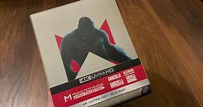 Monsterverse 4-Film Collection unboxing. Godzilla, Kong. 4k UltraHD Blu-ray steelbook set [UK]