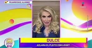 Dulce ACLARA su PLEITO con Lisset en programa de Adela Micha | Sale el Sol