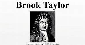 Brook Taylor