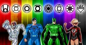 Every Lantern Corps!! (& Justice League Members with Power Rings)