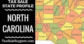 North Carolina Tax Deed Basics: State Overview!