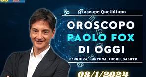 Oroscopo 2024 di Paolo Fox - Lunedì In 8/1/2024 | Oroscopo Oggi