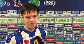 Ossenaar Mitchell van Bergen scoorde tegen PSV