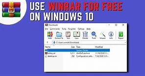 How To Download WinRAR For Free Windows 10