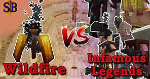 Wildfire vs Infamous Legends | Minecraft Mob Battle
