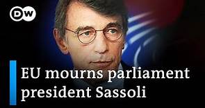 European Parliament President David Sassoli dies at 65 | DW News