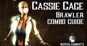 Mortal Kombat X: CASSIE CAGE (Brawler) Beginner Combo Guide