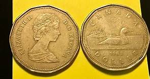 1988 Canada Dollar Coin - Loonie Year 2