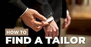 How To Find The Best Tailors Near You