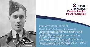 RAF CASPS Historic Interview | Group Captain Leonard Cheshire