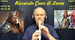 La canzone scritta da RICCARDO CUOR DI LEONE - Musica delle CROCIATE (XII sec.) MEDIEVALE -