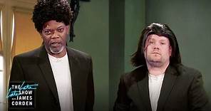 Samuel L. Jackson Acts Out His Film Career w/ James Corden