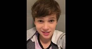 Gabriel Bateman Instagram live stream / 25 September 2018