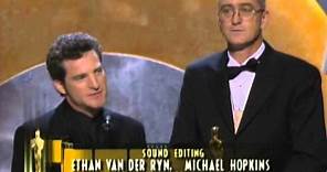 "Lord of the Rings: The Two Towers" winning a Sound Editing Oscar®