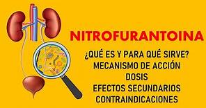 🔴 NITROFURANTOINA (Tratamiento para infecciones urinarias) | USOS, EFECTOS SECUNDARIOS, FARMACOLOGÍA
