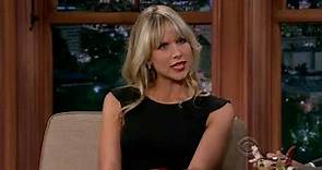 Lucy Punch Tiny Little Outfit on Craig Ferguson
