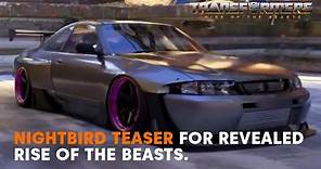 NIGHTBIRD TEASER! Transformers Rise Of The Beasts