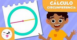Cálculo de la longitud de la circunferencia - Cálculo para niños