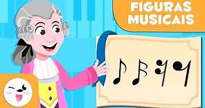 Semínima, colcheia e semicolcheia - Figuras musicais - Aprender os ritmos para a aula de música