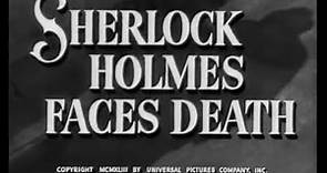 Sherlock Holmes Faces Death l Basil Rathbone , Nigel Bruce l 6/14 l 1942 l Full Movie l Restored l
