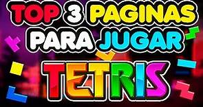 TOP 3 Paginas para Jugar TETRIS Online