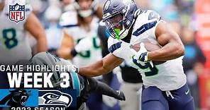 Carolina Panthers vs. Seattle Seahawks | 2023 Week 3 Game Highlights