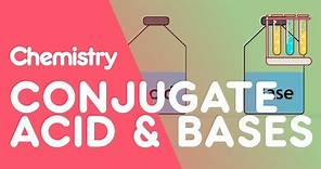 Conjugate Acids & Bases | Acids, Bases & Alkali's | Chemistry | FuseSchool
