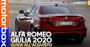 Alfa Romeo Giulia 2020 | OPTIONAL, CERCHI, MOTORI. Guida all'acquisto