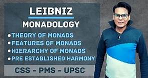 Leibniz | Monadology | Monads | Lectures by Waqas Aziz