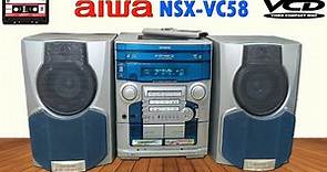 Aiwa NSX-VC58 HiFi music system || Rs 7,900 || Overview & Sound test