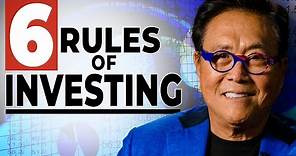 Master the Six Basic Rules of Investing – Robert Kiyosaki