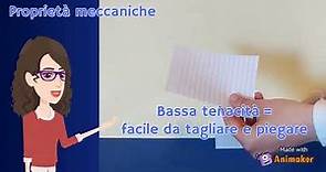 Caratteristiche e proprietà della carta