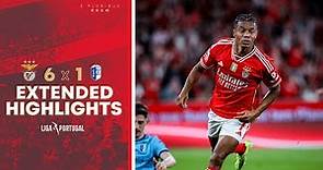 Extended Highlights SL Benfica 6-1 FC Vizela