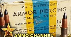 AMMOTEST: 30 Caliber M2 (30-06) Armor Piercing Penetration Tests - Military Surplus Ammo