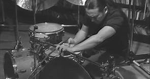Tatsuya Nakatani solo percussion live at Squidco Records Wilmington NC - 720 HD