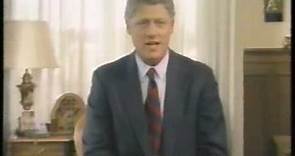 1992 Bill Clinton Campaign Ads (around October 1992)