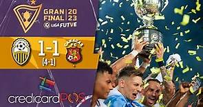 Dvo. Táchira campeón de la temporada 2023 | Táchira 1 (4) - (1) 1 Caracas -Gran Final FUTVE | 2023