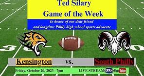 Kensington at South Philadelphia High School Football - 10-20-23