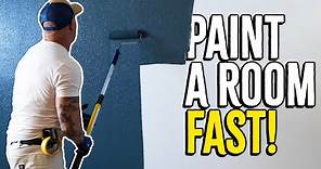 10 Steps Painting A Room FAST and EASY