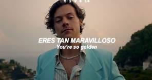 Harry Styles - Golden (Official Video) || Sub. Español + Lyrics