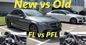 Mercedes C Class 2019 FL vs PFL what's the difference?