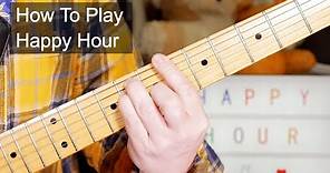 'Happy Hour' The Housemartins Guitar Lesson