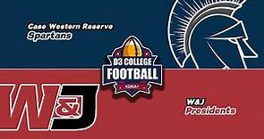 Case Western Reserve vs W&J | D3 College Football on KDKA+