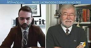 Sergio Cofferati contro Francesco Borgonovo: "Lei è vaccinato? Lei è pericoloso!", "Sono ...
