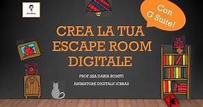 Crea la tua Escape Room digitale con Sites, Genially e Learningapps