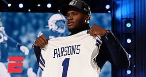 The Dallas Cowboys select LB Micah Parsons at No. 12 | 2021 NFL Draft