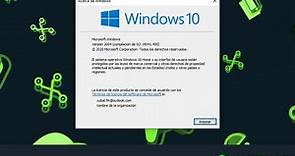 Cómo ver qué versión de Windows 10 tienes instalada