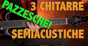 3 chitarre semiacustiche Eko Guitars - presentazione strumenti usati nel corso diminuita rivelata