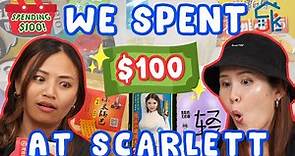 We Spent $100 At The Biggest Scarlett Supermarket In Singapore!